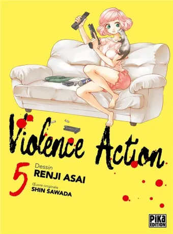 Couverture du manga Violence action Tome 5