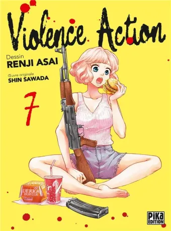 Couverture du manga Violence action Tome 7