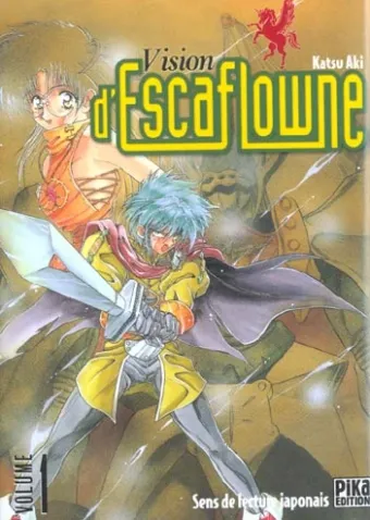 Couverture du manga Vision d’Escaflowne Tome 1
