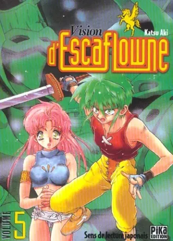 Couverture du manga Vision d’Escaflowne Tome 5