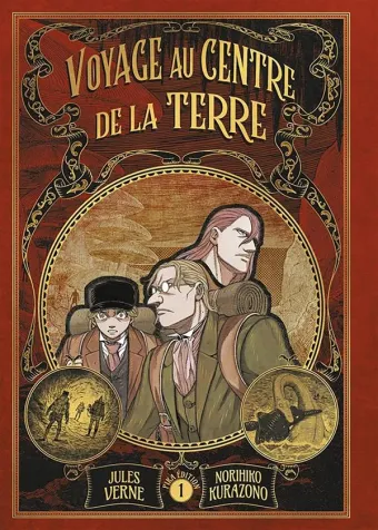 Couverture du manga Voyage au centre de la terre Tome 1