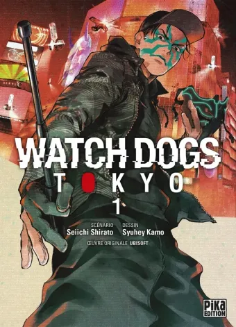 Couverture du manga Watch dogs Tokyo Tome 1