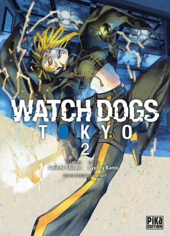 Couverture du manga Watch dogs Tokyo Tome 2