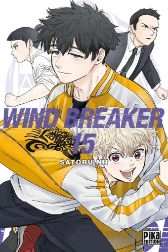 Couverture du manga Wind breaker Tome 15