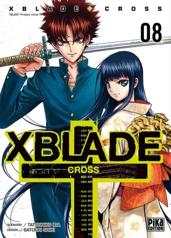 Couverture du manga XBlade cross Tome 8