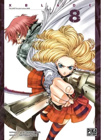 Couverture du manga XBlade Tome 8