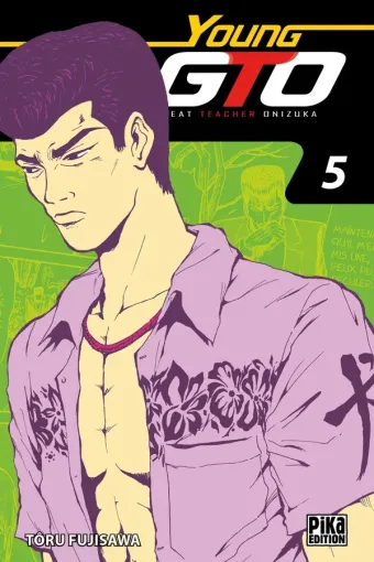 Couverture du manga Young GTO – great teacher Onizuka Tome 5