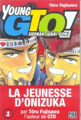 Couverture du manga Young GTO ! – shonan junaï gumi Tome 1