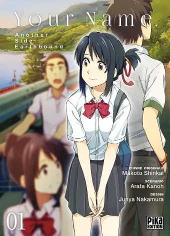 Couverture du manga Your name – another side, earthbound Tome 1