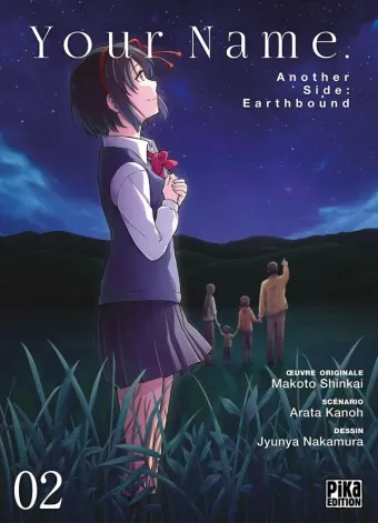 Couverture du manga Your name – another side, earthbound Tome 2