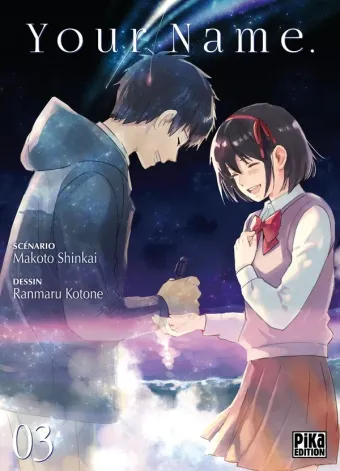Couverture du manga Your name Tome 3