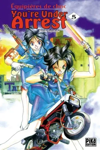 Couverture du manga You’re under arrest Tome 5