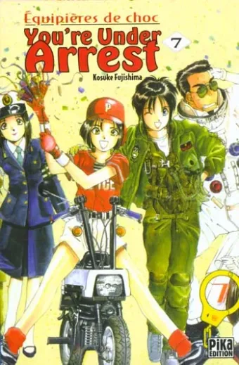 Couverture du manga You’re under arrest Tome 7