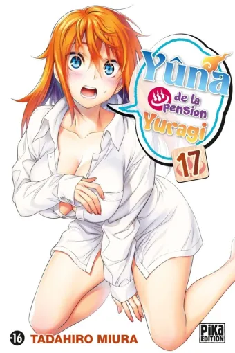 Couverture du manga Yûna de la pension Yuragi Tome 17, « Chisaki traverse le temps »