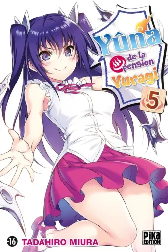 Couverture du manga Yûna de la pension Yuragi Tome 5