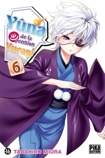 Couverture du manga Yûna de la pension Yuragi Tome 6