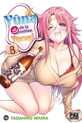 Couverture du manga Yûna de la pension Yuragi Tome 8