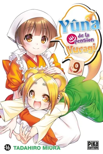Couverture du manga Yûna de la pension Yuragi Tome 9