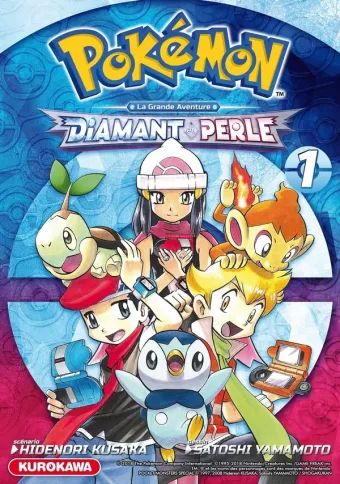 Couverture du manga Pokémon Diamant Perle / Platine Tome 1
