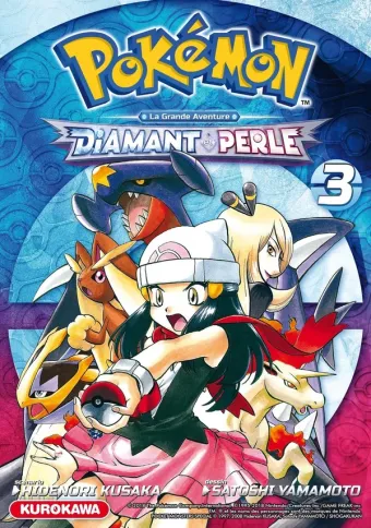 Couverture du manga Pokémon Diamant Perle / Platine Tome 3