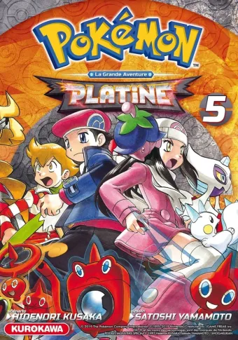 Couverture du manga Pokémon Diamant Perle / Platine Tome 5