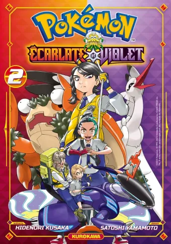 Couverture du manga Pokémon Ecarlate et Violet Tome 2