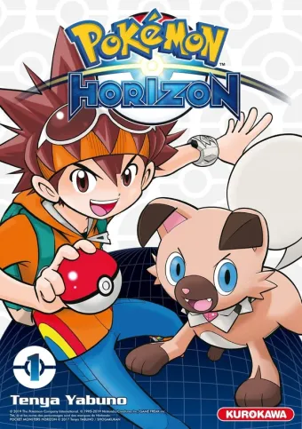 Couverture du manga Pokémon Horizon Tome 1