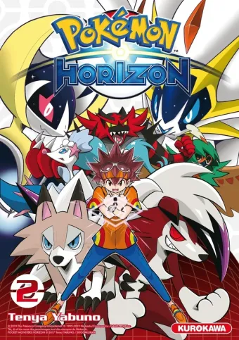Couverture du manga Pokémon Horizon Tome 2