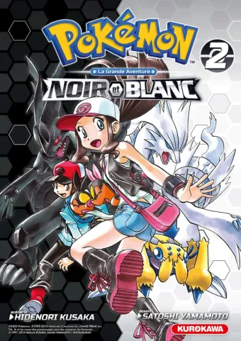 Couverture du manga Pokémon Noir & Blanc Double Tome 2