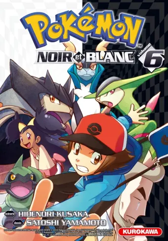 Couverture du manga Pokémon Noir et Blanc Tome 6