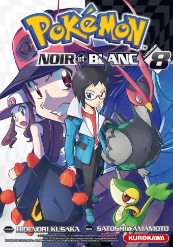 Couverture du manga Pokémon Noir et Blanc Tome 8