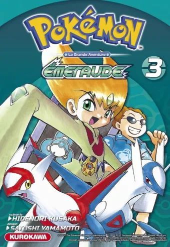 Couverture du manga Pokémon Rouge Feu et Vert Feuille/Émeraude Tome 3