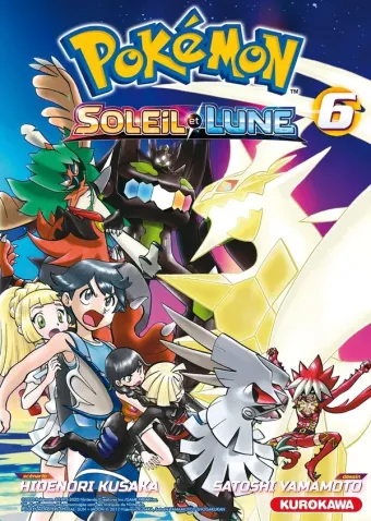 Couverture du manga Pokémon Soleil et Lune Tome 6