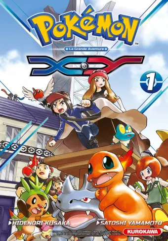 Couverture du manga Pokémon XY Double Tome 1