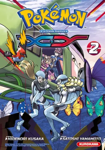 Couverture du manga Pokémon XY Double Tome 2