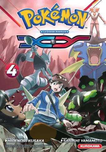 Couverture du manga Pokémon XY Double Tome 4