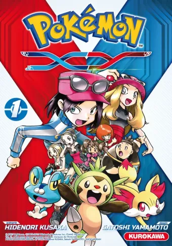 Couverture du manga Pokémon XY Tome 1