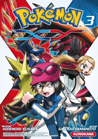 Couverture du manga Pokémon XY Tome 3