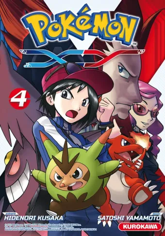 Couverture du manga Pokémon XY Tome 4