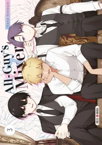 Couverture du manga All-guy’s mixer Tome 3