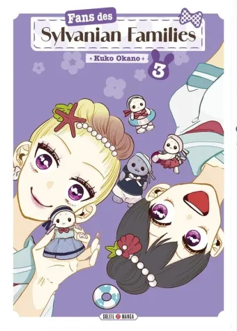 Couverture du manga Fans des Sylvanian Families Tome 3