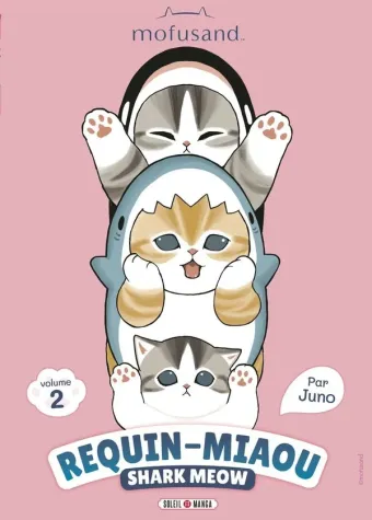 Couverture du manga Mofusand – Requin-Miaou (Shark Meow) Tome 2