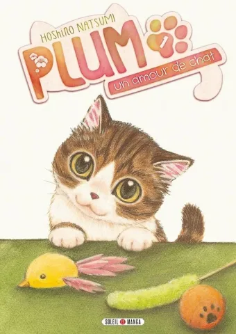 Couverture du manga Plum – un amour de chat Tome 1