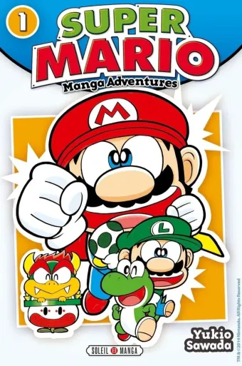 Couverture du manga Super Mario – manga adventures Tome 1