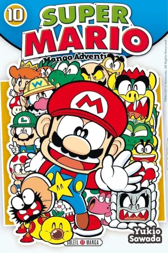 Couverture du manga Super Mario – manga adventures Tome 10