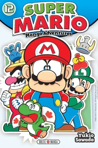 Couverture du manga Super Mario – manga adventures Tome 12