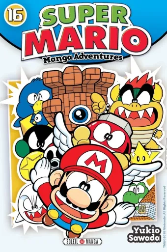 Couverture du manga Super Mario – manga adventures Tome 16