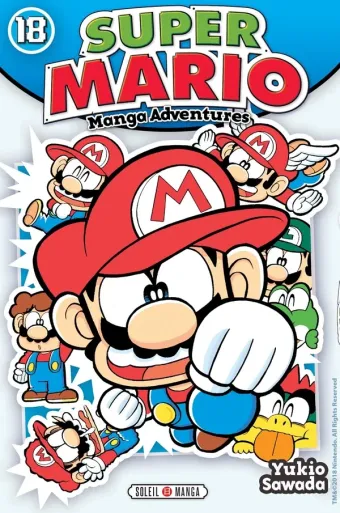 Couverture du manga Super Mario – manga adventures Tome 18