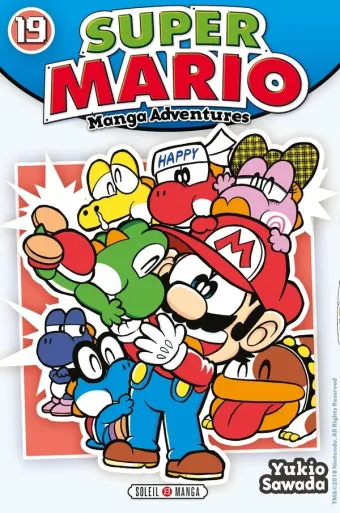 Couverture du manga Super Mario – manga adventures Tome 19