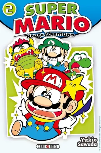 Couverture du manga Super Mario – manga adventures Tome 2